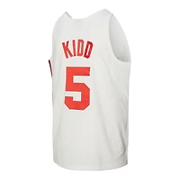 Men's Mitchell & Ness Jason Kidd White New Jersey Nets 2005/06 Hardwood Classics Swingman
