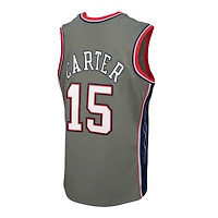 Mitchell & Ness Vince Carter gris New Jersey Nets 2004/05 Hardwood Classics authentique - Maillot