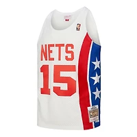 Men's Mitchell & Ness Vince Carter White New Jersey Nets 2005/06 Hardwood Classics Swingman