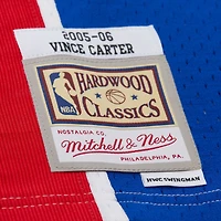 Maillot Mitchell & Ness Vince Carter blanc pour homme, New Jersey Nets, édition 2005/06 Hardwood Classics Swingman