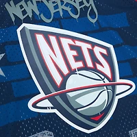Men's Mitchell & Ness x Tats Cru Navy New Jersey Nets Hardwood Classics Fashion