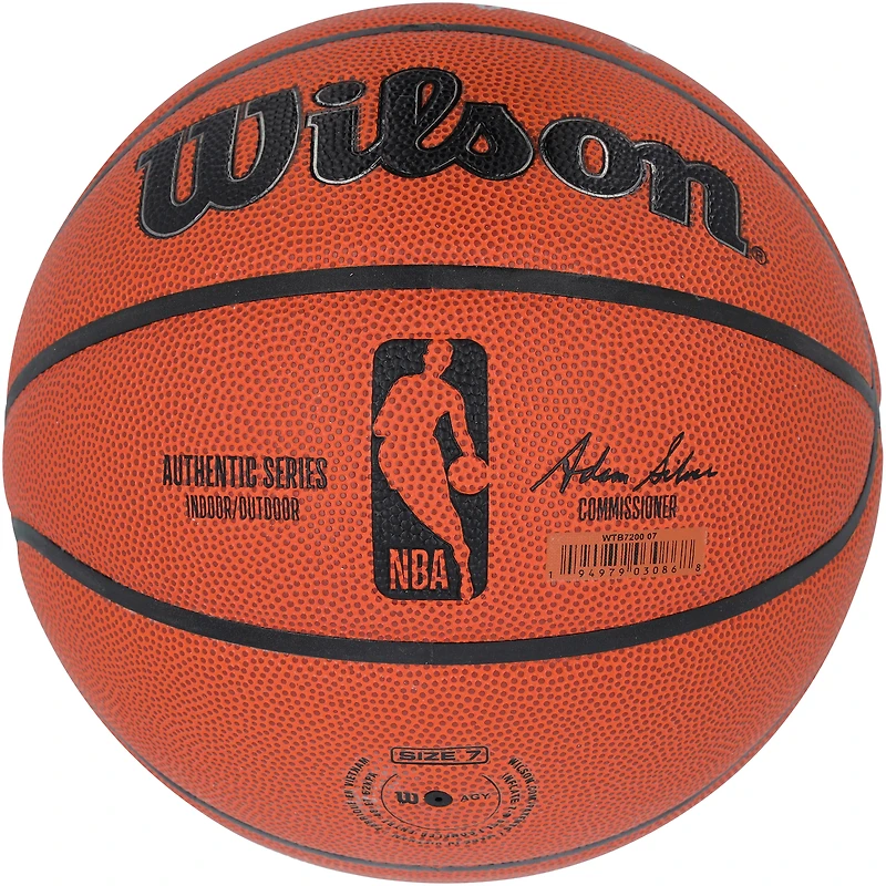 Vince Carter & Jason Kidd New Jersey Nets Autographed Wilson Authentic Series Indoor/Outdoor Basketball with Hall of Fame Inscriptions - Limited Edition #1/5