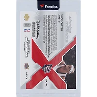 Vince Carter New Jersey Nets Autographed 2008-09 Upper Deck SPX Winning Materials Tri-Color Relic #WMJ-VC #4/5 Card 