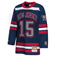Youth Mitchell & Ness Vince Carter Navy New Jersey Nets Maxxed Out 2.0 Fashion Hockey