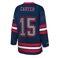 Youth Mitchell & Ness Vince Carter Navy New Jersey Nets Maxxed Out 2.0 Fashion Hockey