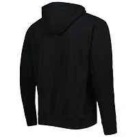 Men's Colosseum Black New Mexico Lobos Arch & Logo 3.0 Full-Zip Hoodie