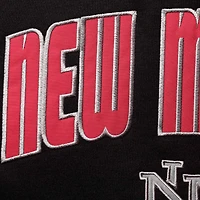 Men's Colosseum Black New Mexico Lobos Arch and Logo Pullover Hoodie
