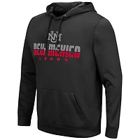 Men's Colosseum Black New Mexico Lobos Lantern Pullover Hoodie