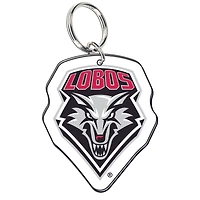 Porte-clés WinCraft New Mexico Lobos Premium en acrylique