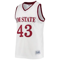 Maillot de basket-ball réplique commémorative des anciens Aggies l'État du Nouveau-Mexique la marque rétro originale Pascal Siakam pour hommes