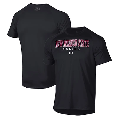 Men's Under Armour Black New Mexico State Aggies Tech T-Shirt