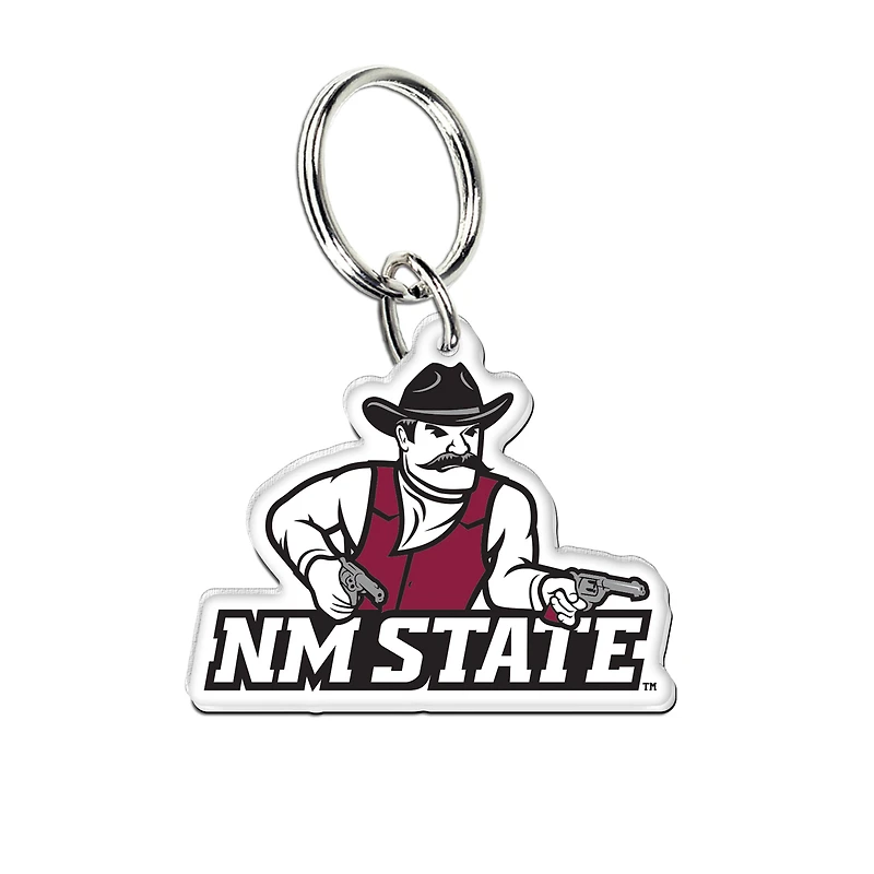 Porte-clés WinCraft New Mexico State Aggies en acrylique de qualité supérieure