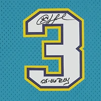 Chris Paul New Orleans Hornets Autographed Mitchell & Ness Teal Jersey with "05-06 ROY" Inscription