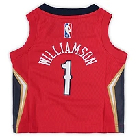 Maillot Jordan Brand Zion Williamson pour bébé New Orleans Pelicans 2020/21 rouge - Statement Edition