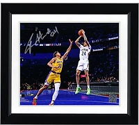 Jordan Hawkins New Orleans Pelicans Autographed 8" x 10" Shooting vs. Lakers Photograph
