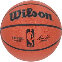 Ballon de basket-ball d'intérieur/extérieur Wilson Authentic Series autographié par Jordan Hawkins New Orleans Pelicans avec inscription « 2023 #14 Pick »