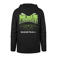 Men's '47 Black New Orleans Pelicans 2025/26 City Edition Jab Step Headline Hoodie