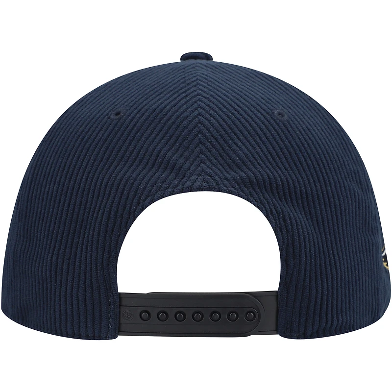 Men's '47  Navy New Orleans Pelicans Double Header Sidepatch Cord Hitch Adjustable Hat