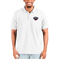 Men's Antigua White New Orleans Pelicans Big & Tall Affluent Polo