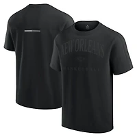 T-shirt noir Flex Tri-Blend pour homme de la marque Fanatics New Orleans Pelicans