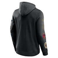 Men's Fanatics Black New Orleans Pelicans Home Court Pullover Hoodie
