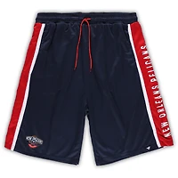 Short en maille emblématique Fanatics pour hommes des New Orleans Pelicans Big & Tall Referee