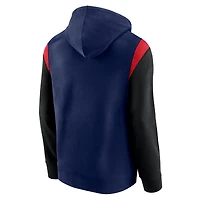 Men's Fanatics Navy New Orleans Pelicans Scorer Pullover Hoodie