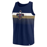 Men's Fanatics Navy New Orleans Pelicans Wild Game Tank Top