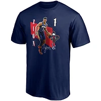 T-shirt Pick & Roll New Orleans Pelicans Fanatics Zion Williamson pour hommes, bleu marine