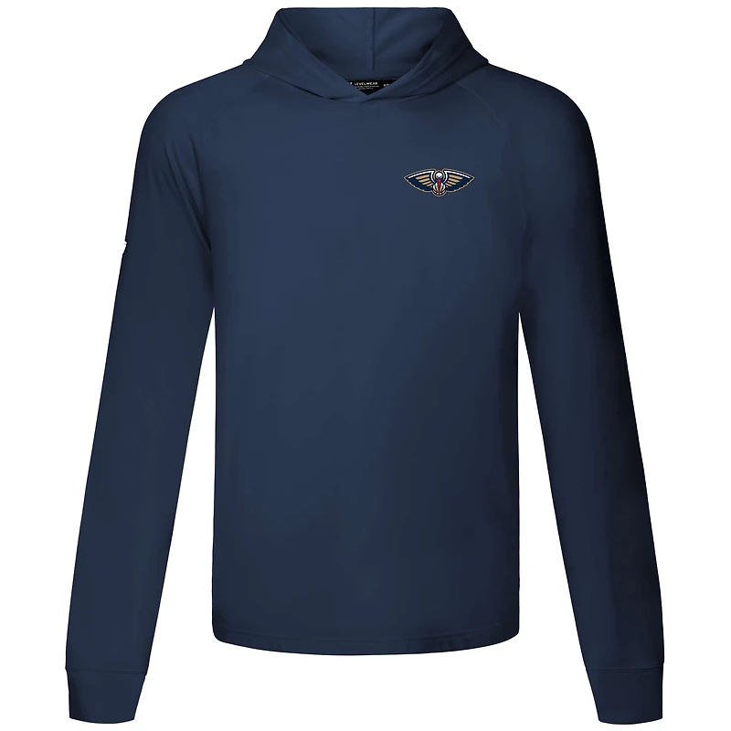 Sweat à capuche bleu marine Levelwear New Orleans Pelicans Dimension R pour homme