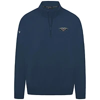 Pull Murray à fermeture éclair quart de tour bleu marine pour homme, Levelwear, New Orleans Pelicans