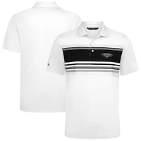 Polo blanc Levelwear Onward pour homme, New Orleans Pelicans