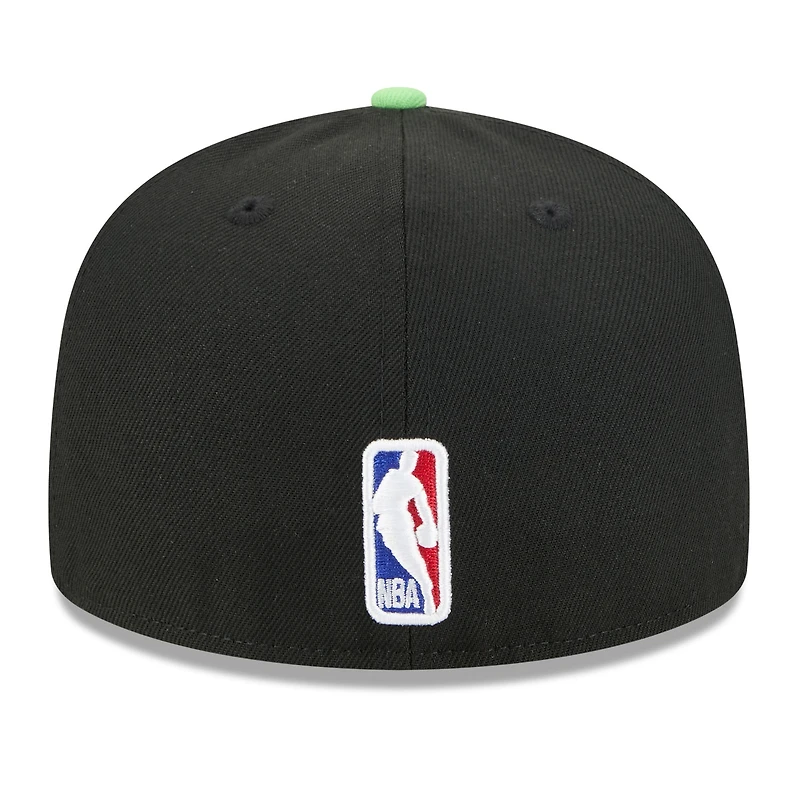 Men's New Era Black Orleans Pelicans 2025/26 City Edition 59FIFTY Fitted Hat