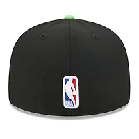 Men's New Era Black Orleans Pelicans 2025/26 City Edition 59FIFTY Fitted Hat