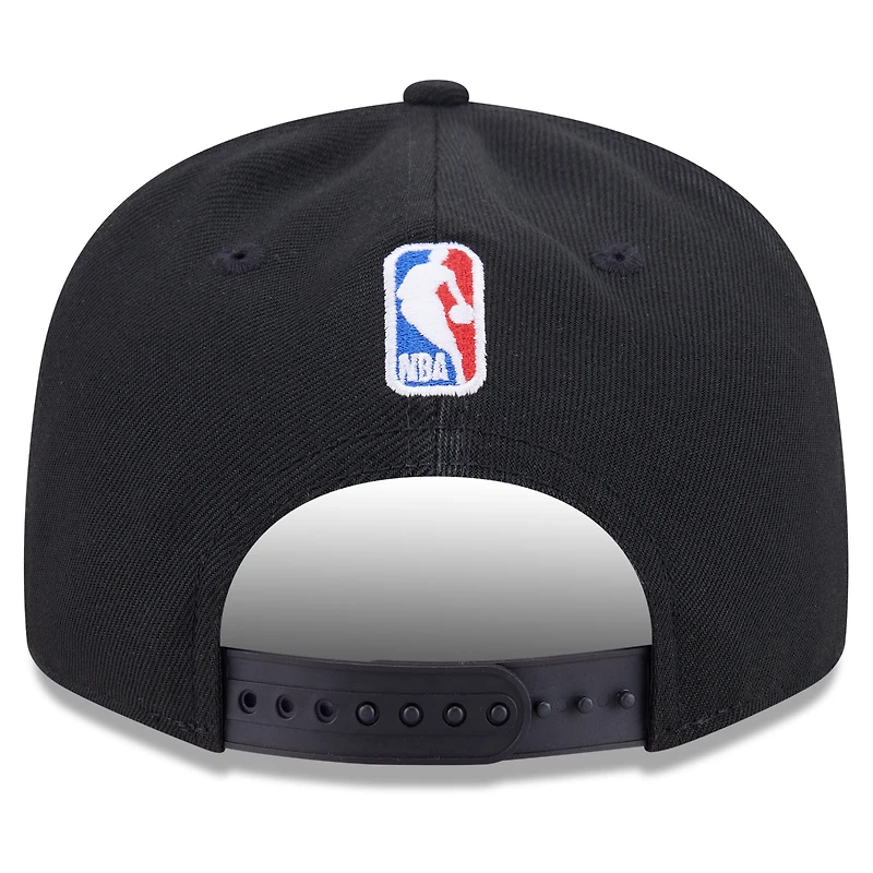 Men's New Era Black New Orleans Pelicans 2026 NBA Draft Crystal 9FIFTY Snapback Hat