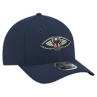 Men's New Era Navy New Orleans Pelicans 9FORTY Stock M-Crown Adjustable Hat