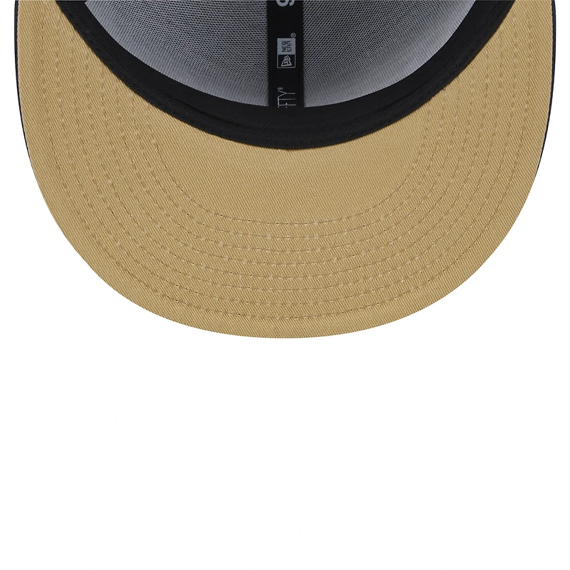 Men's New Era Navy New Orleans Pelicans Sport Night Team Shadow 9FIFTY Snapback Hat
