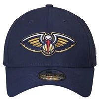Men's New Era Navy Orleans Pelicans Team Classic 39THIRTY Flex Hat