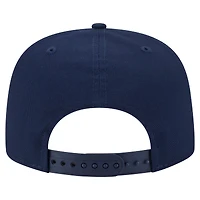 Casquette snapback New Era bleu marine pour homme avec texte de l'équipe des New Orleans Pelicans