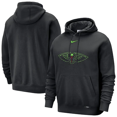 Sweat à capuche Nike noir pour homme New Orleans Pelicans 2025/26 City Edition Essential Logo Remix