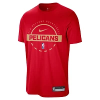 Men's Nike Red New Orleans Pelicans 2025/26 On-Court Flare Performance Practice T-Shirt