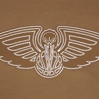Sweat à capuche épaules tombantes Pro Standard Brown New Orleans Pelicans Paint the City pour homme