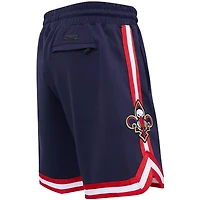 Men's Pro Standard Navy New Orleans Pelicans Chenille Shorts