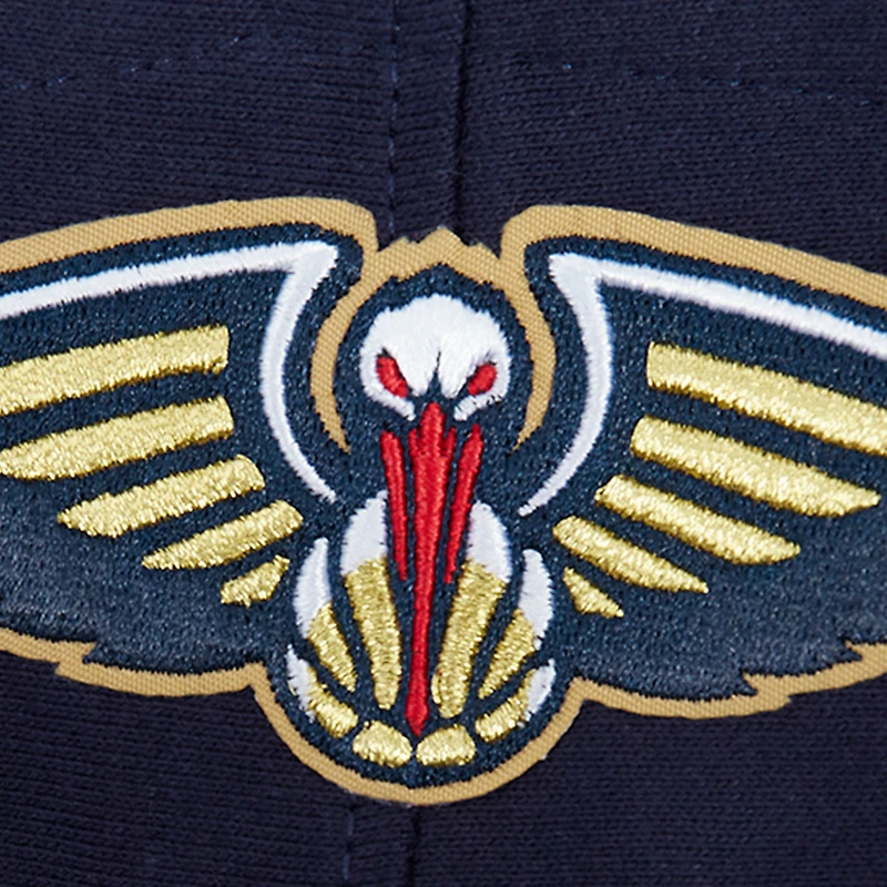 Men's Pro Standard Navy New Orleans Pelicans Script Tail Pullover Hoodie