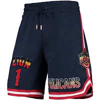 Short de joueur Pro Standard Zion Williamson bleu marine New Orleans Pelicans pour homme