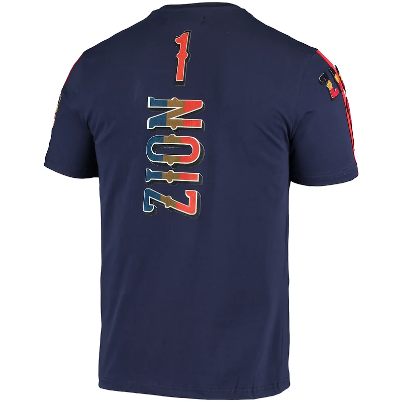 T-shirt pour homme Pro Standard Zion Williamson Navy Pelicans de la Nouvelle-Orléans