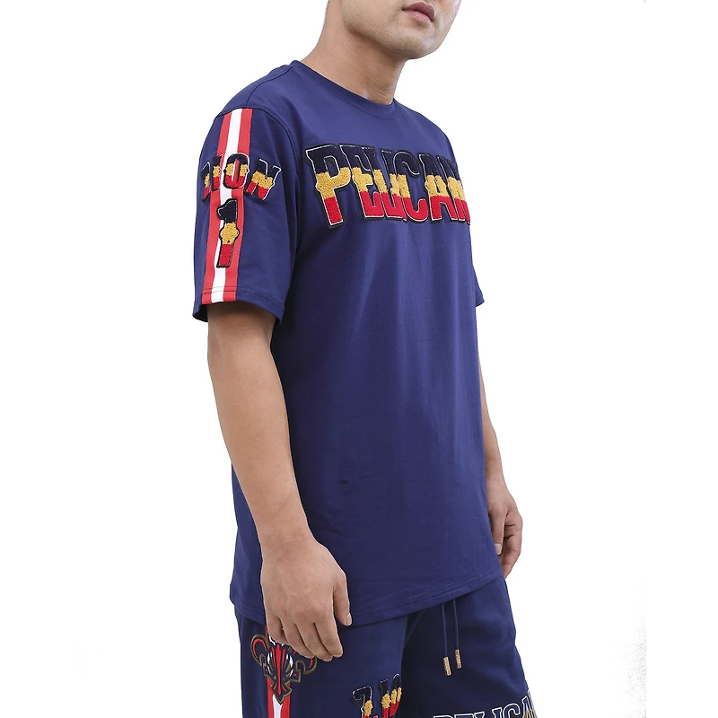 T-shirt pour homme Pro Standard Zion Williamson Navy Pelicans de la Nouvelle-Orléans
