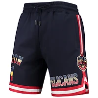 Short de joueur Pro Standard Zion Williamson bleu marine avec logo l'équipe New Orleans Pelicans pour homme
