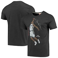 Men's Zion Williamson Charcoal New Orleans Pelicans Player Graphic Tri-Blend T-Shirt