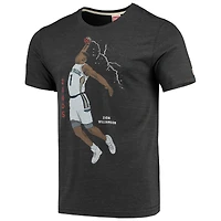 Men's Zion Williamson Charcoal New Orleans Pelicans Player Graphic Tri-Blend T-Shirt